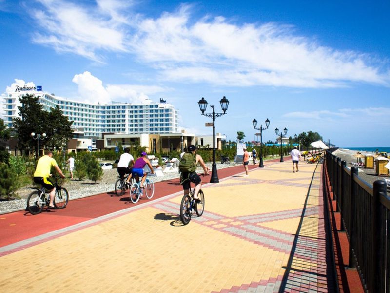 В Олимпийский парк на велосипеде (18/20)