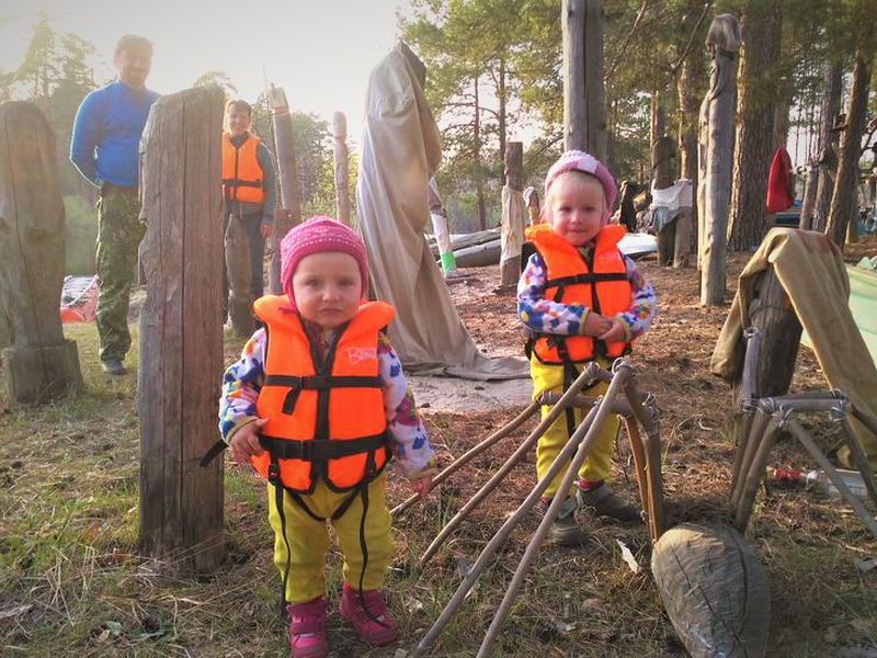 На байдарках по речке Пре (13/14)