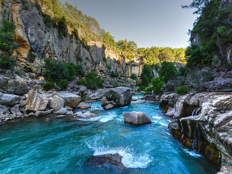 Рафтинг в национальном парке Антальи (7/10)