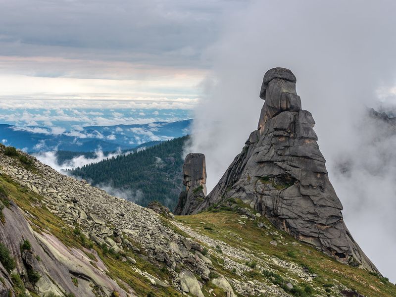 Каменный зоопарк хребта Ергаки (9/12)