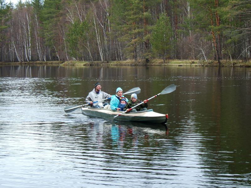 На байдарках по речке Пре (9/14)