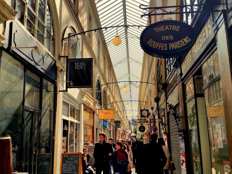 Под крышами парижских пассажей и галерей (7/11)