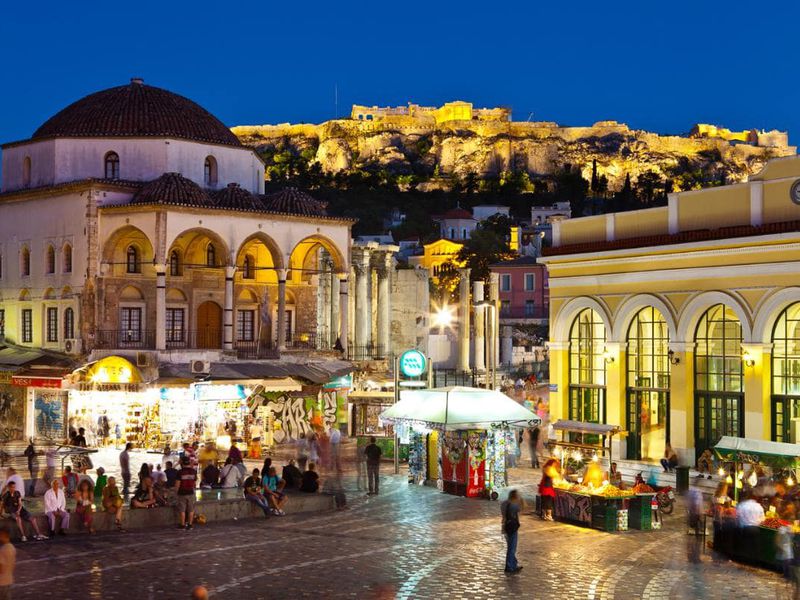 Афины — магия вечернего города (2/6)